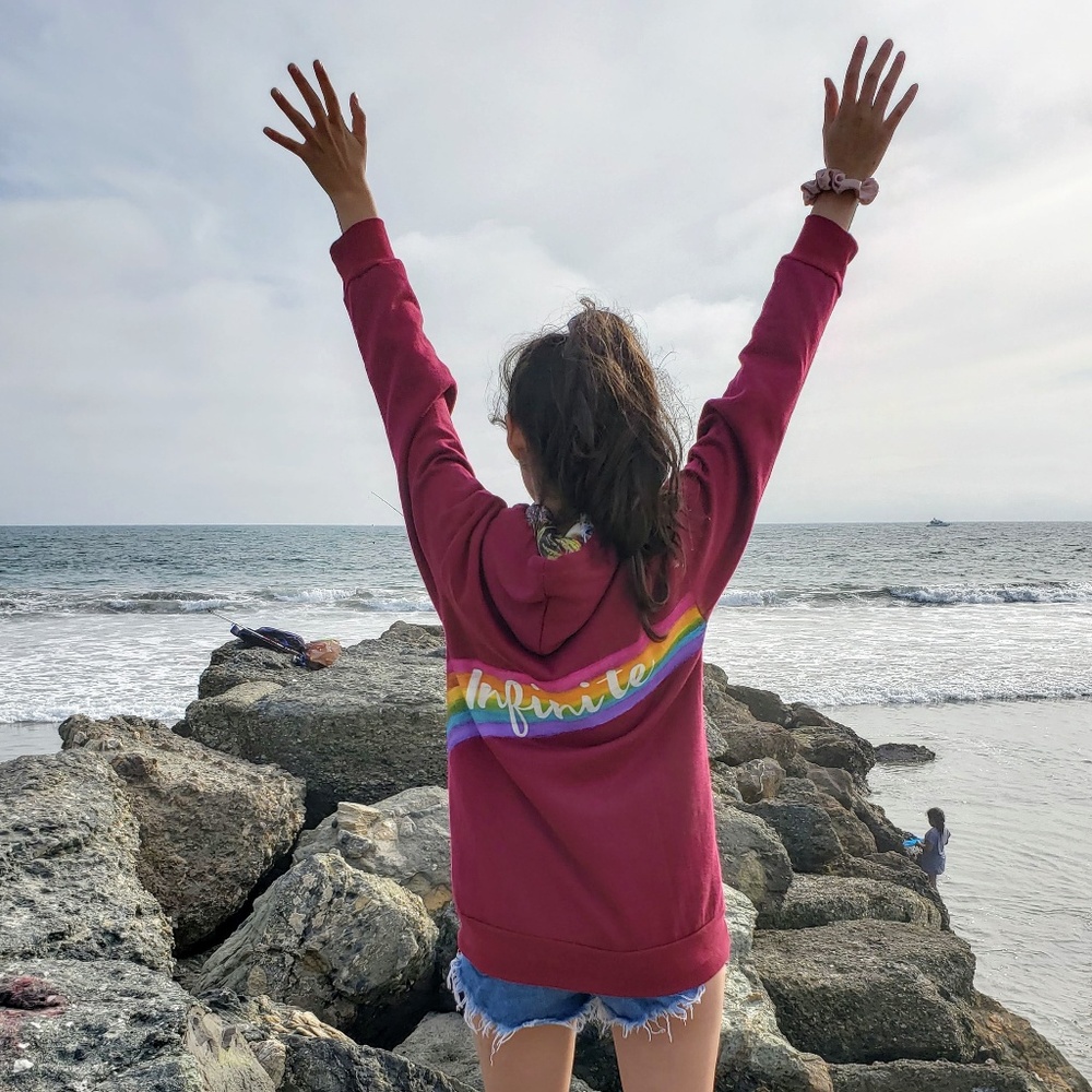 Unicorn University Slim fit hoodie